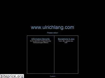 ulrichlang.com