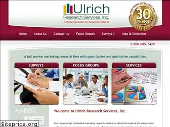 ulrichresearch.com