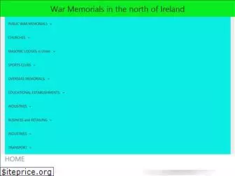 ulsterwarmemorials.net