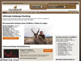 ultimateantelopehunting.com