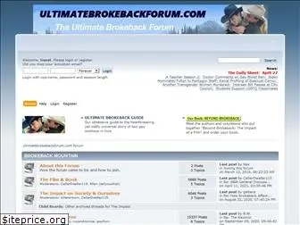 ultimatebrokebackforum.com