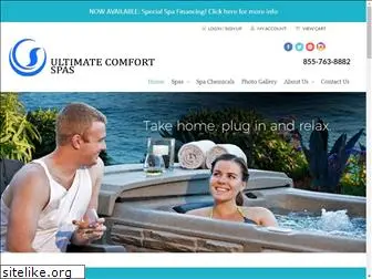 ultimatecomfortspas.com