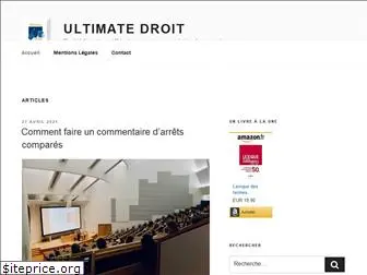 ultimatedroit.fr