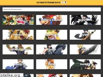 kurogame smash ultimate frame data kurogame smash ultimate frame data