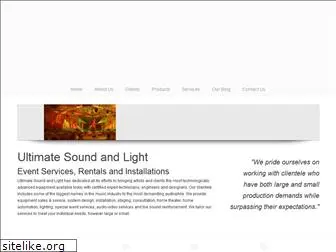 ultimatesoundandlight.com