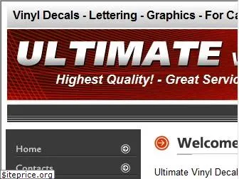 ultimatevinyldecals.com
