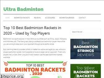 ultrabadminton.com