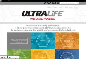 ultralifecorporation.com