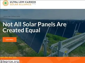 ultralowcarbonsolar.org