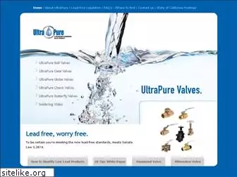 ultrapurenoleadvalves.com