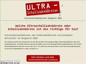 ultraschallzahnbuersten.org