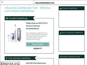 ultraschallzahnbuerstetest.net