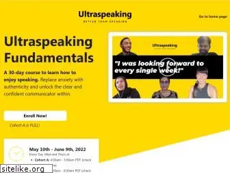 ultraspeaking.com