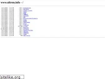 ultron.info