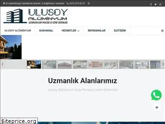 ulusoyaluminyum.com