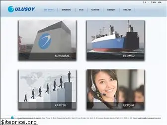 ulusoysealines.com