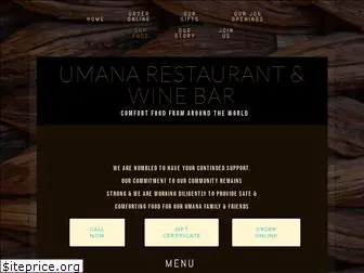 umanarestaurant.com