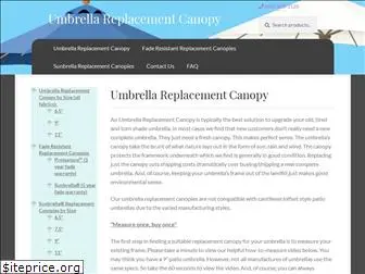 umbrellareplacementcanopy.com