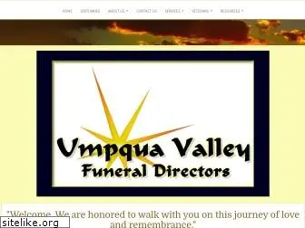 umpquavalleyfuneraldirectors.com