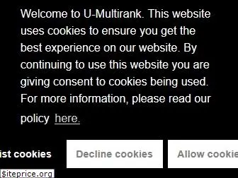 umultirank.org