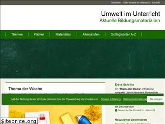 umwelt-im-unterricht.de