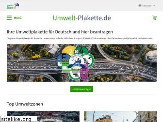 umwelt-plakette.de