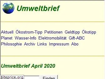 umweltbrief.de