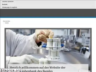 umweltprobenbank.de