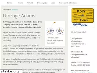 umzuege-adams.de