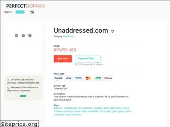 unaddressed.com