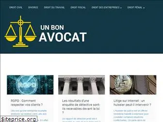 unbonavocat.fr