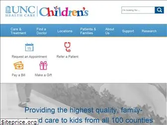 uncchildrens.org