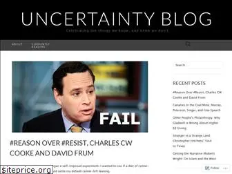 uncertaintyblog.com