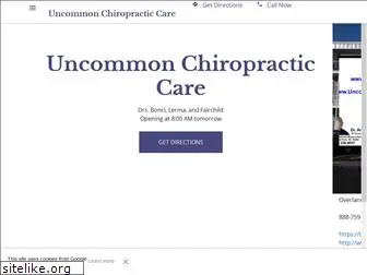 uncommonchiropracticcare.com