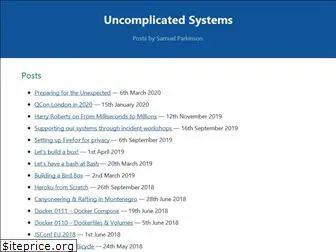 uncomplicated.systems