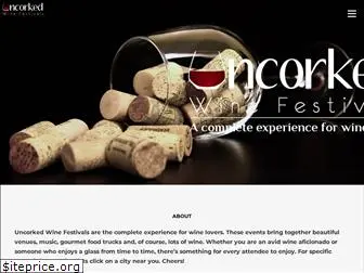 uncorkedwinefestivals.com