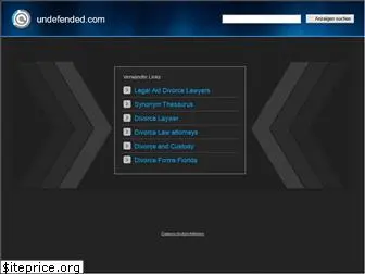 undefended.com