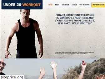 under20workout.com