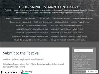 under5minutefilmfestival.com