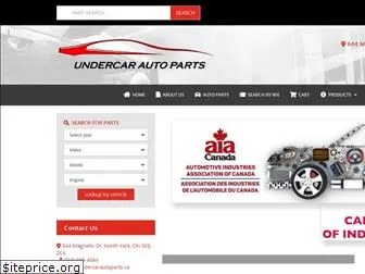 undercarautoparts.ca