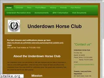 underdownhorseclub.com