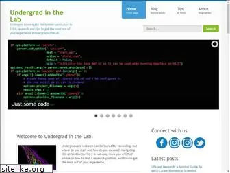 undergradinthelab.com