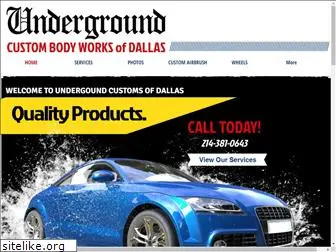 undergroundcustomsofdallas.com