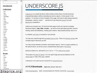 underscorejs.org