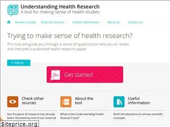 understandinghealthresearch.org