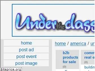 undertheclassifieds.com
