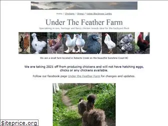 underthefeather.com