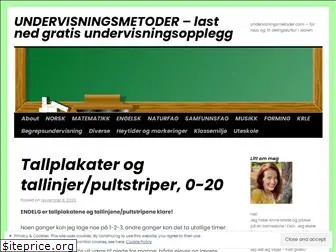 www.undervisningsmetoder.com