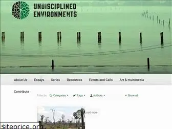 undisciplinedenvironments.org