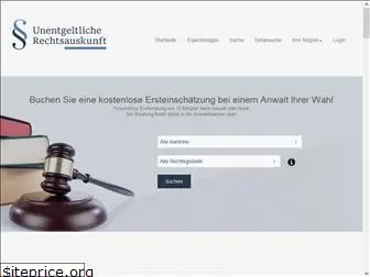 unentgeltliche-rechtsauskunft.ch